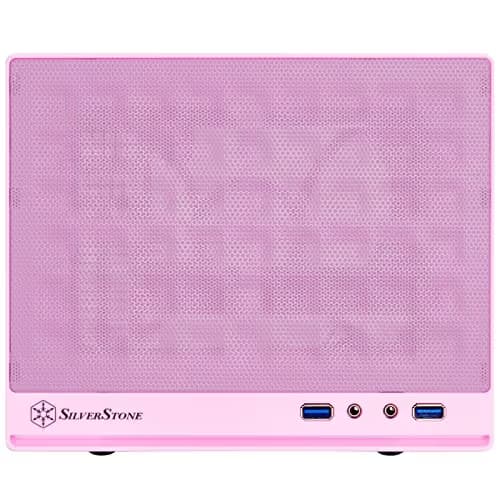 Silverstone SG13 V2 Mini-ITX Tower Pink with USB 3.2 Gen 1 Type-A image