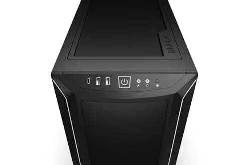 be quiet! Shadow Base 800 DX ATX Mid Tower Black with Tempered Glass Side Panel and USB 3.2 Gen 2 Type-C USB 3.2 Gen 1 Type-A image