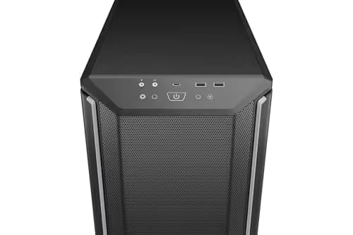 be quiet! Dark Base 701 ATX Mid Tower Black Tempered Glass Side Panel, USB 3.2 Gen 2 Type-C, USB 3.2 Gen 1 Type-A image