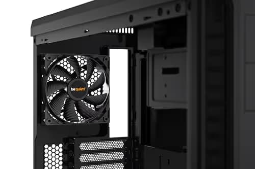 be quiet! Pure Base 600 ATX Mid Tower Black Tempered Glass Side Panel image