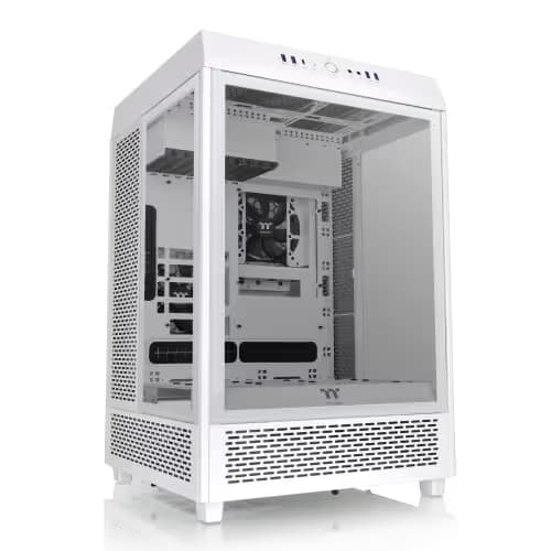 Thermaltake The Tower 500 ATX Mid Tower White Tempered Glass main image