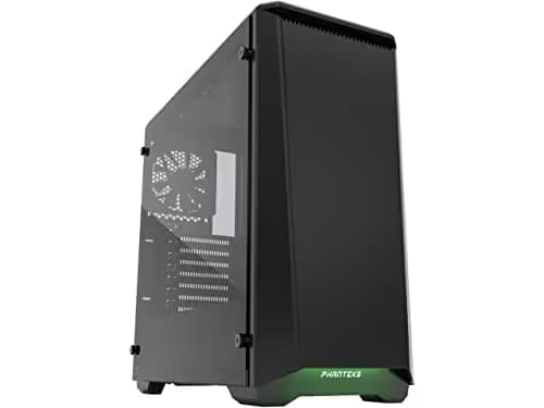 Phanteks Eclipse P400 ATX Mid Tower Black with Tinted Tempered Glass Side Panel and USB 3.2 Gen 1 Type-A image