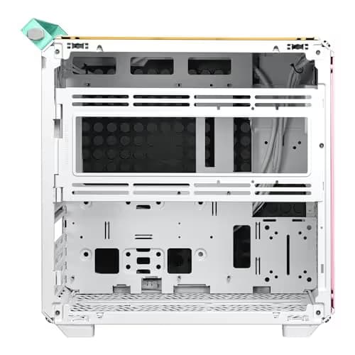 Cooler Master QUBE 500 Flatpack Macaron Edition ATX Mid Tower Multicolor with Tempered Glass Side Panel, USB 3.2 Gen 2x2 Type-C, and USB 3.2 Gen 1 Type-A image
