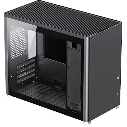 GameMax Spark Micro ATX Mid Tower Black with Tempered Glass Side Panel and USB 3.2 Gen 1 Type-C / USB 3.2 Gen 1 Type-A image