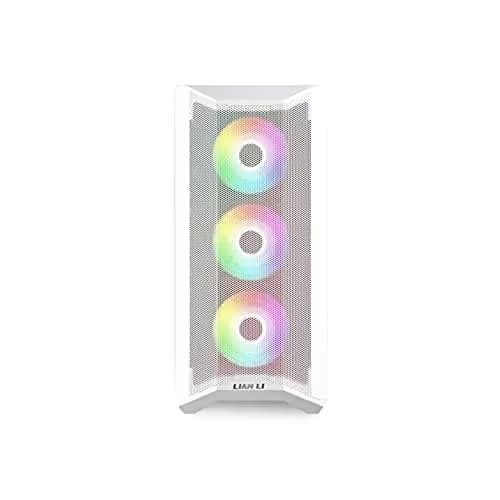 Lian Li Lancool II Mesh ATX Mid Tower White Tempered Glass Side Panel main image