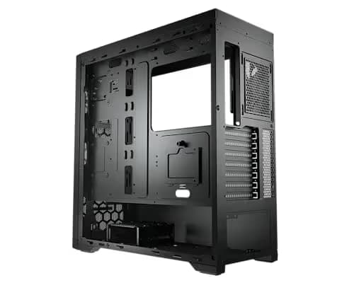 Cougar MX330-G ATX Mid Tower Black Tempered Glass Side Panel image