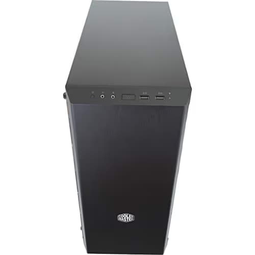 Cooler Master MB600L ODD ATX Mid Tower Black / Red with Acrylic Side Panel and USB 3.2 Gen 1 Type-A image