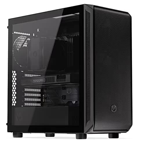 ENDORFY Arx 700 Air ATX Mid Tower Black with Tempered Glass Side Panel and USB 3.2 Gen 2 Type-C, USB 3.2 Gen 1 Type-A image
