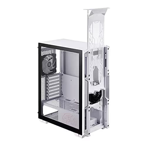 ADATA XPG STARKER AIR ATX Mid Tower White / Black with Tempered Glass Side Panel and USB 3.2 Gen 1 Type-A image