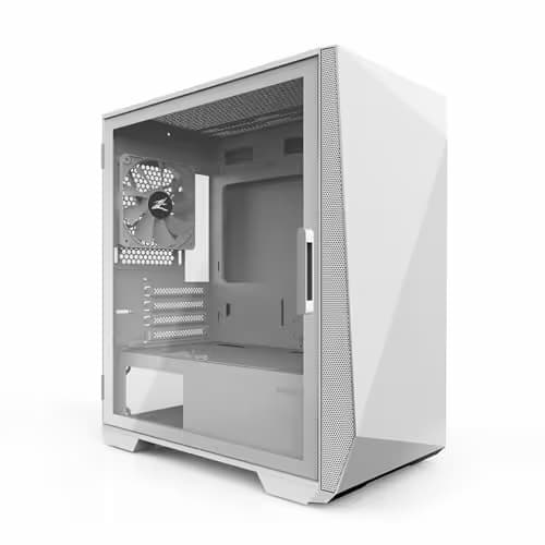 Zalman Z1 Iceberg Micro ATX Mid Tower Black Tempered Glass Side Panel USB 3.2 Gen 1 Type-A USB 2.0 Type-A Front Panel main image