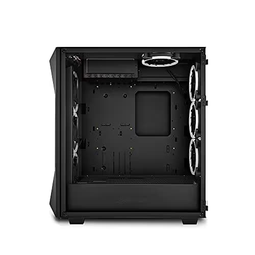 SHARKOON REV300 ATX Full Tower Black with Tempered Glass Side Panel and Front Panel USB: USB 3.2 Gen 2 Type-C, USB 3.2 Gen 1 Type-A, USB 2.0 Type-A image