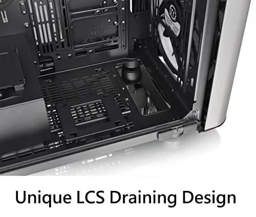 Thermaltake Level 20 GT RGB Plus ATX Full Tower Black / Silver Tempered Glass Side Panel image