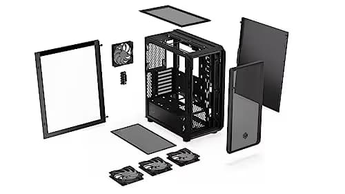 ENDORFY ARX 500 ARGB ATX Mid Tower Black Tempered Glass Side Panel image