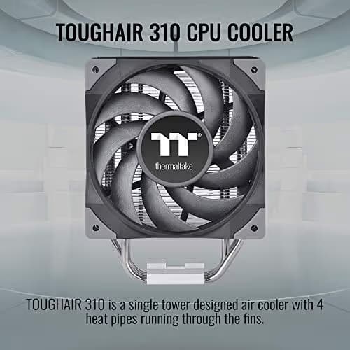 Thermaltake TOUGHAIR 310 Air 160mm 58.35 CFM Black / Gray image