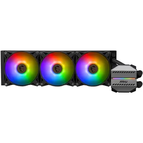 MSI MAG CORELIQUID Water 360mm 78.23 CFM Black image