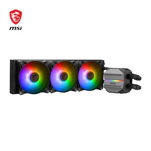 MSI MAG CORELIQUID Water 360mm 78.23 CFM Black image