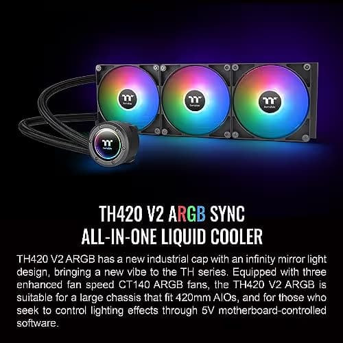 Thermaltake TH420 V2 ARGB Black image