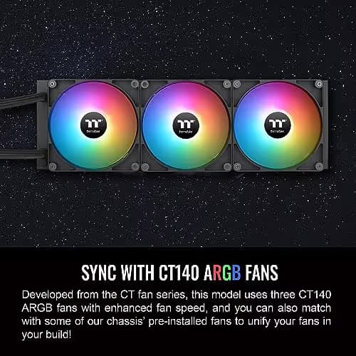 Thermaltake TH420 V2 ARGB Black image