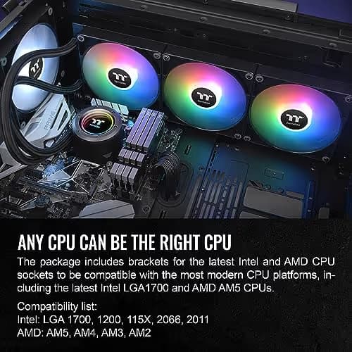 Thermaltake TH420 V2 ARGB Black image