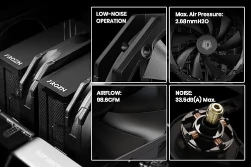 ID-COOLING FROZN A720 Air 163mm Black image