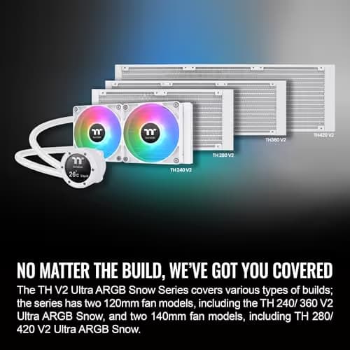 Thermaltake TH420 V2 Ultra ARGB Snow White image
