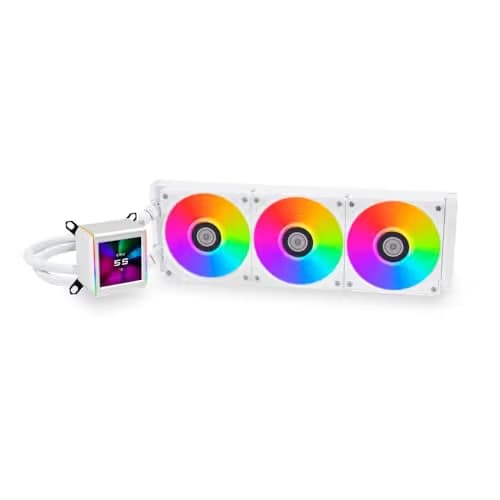 Lian Li Galahad II LCD Water 360mm 79.9 CFM White image