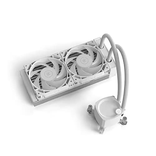 EK EK-Nucleus Water 240mm Lux D-RGB 72 CFM White main image