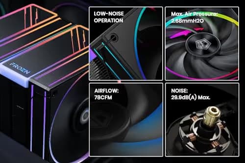 ID-COOLING FROZN A620 ARGB Black image