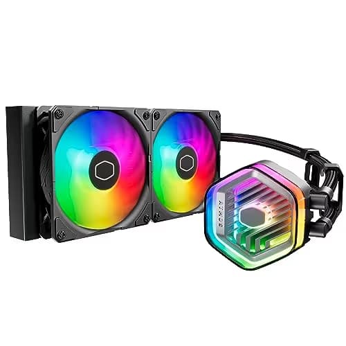 Cooler Master MasterLiquid 240 Atmos Water 240mm 70.7 CFM Black image