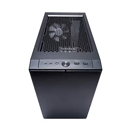 Fractal Design Define Nano S Mini-ITX Desktop Black with Acrylic Side Panel and USB 3.2 Gen 1 Type-A image