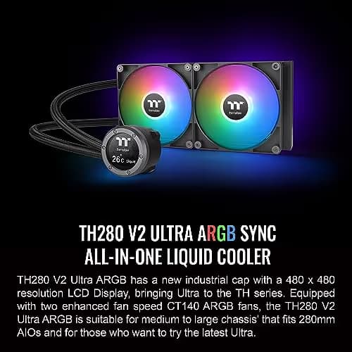 Thermaltake TH280 V2 Ultra ARGB Black image