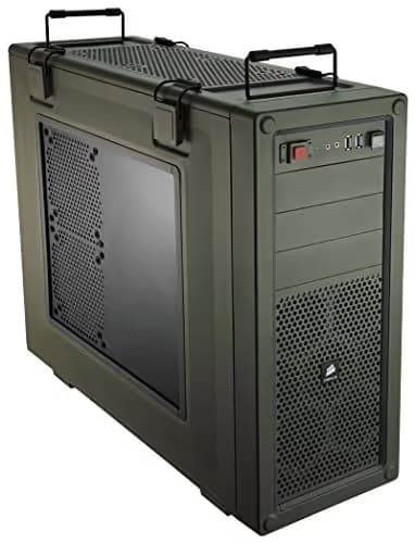 Corsair Vengeance C70 ATX Mid Tower Green Acrylic Side Panel image