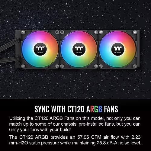 Thermaltake TH360 V2 ARGB Black image