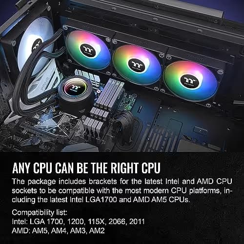 Thermaltake TH360 V2 ARGB Black image
