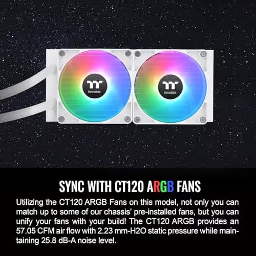 Thermaltake TH280 V2 Ultra ARGB Snow White image