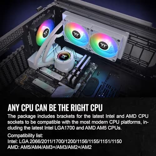 Thermaltake TH280 V2 Ultra ARGB Snow White image