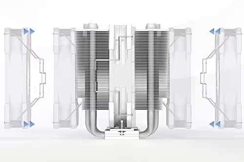 ID-COOLING SE-207-XT SLIM Air 135mm 76.16 CFM White image