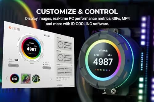 ID-COOLING SL240 Water 240mm White image