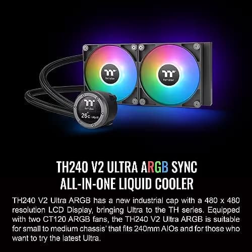 Thermaltake TH240 V2 Ultra ARGB Black image