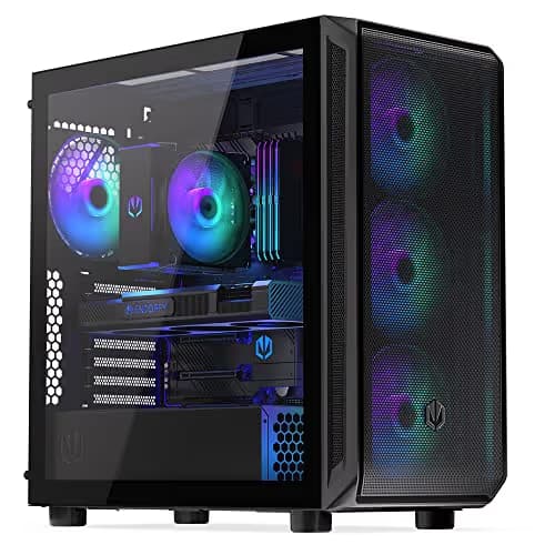 ENDORFY Arx 700 ARGB ATX Mid Tower Black Tempered Glass Side Panel image