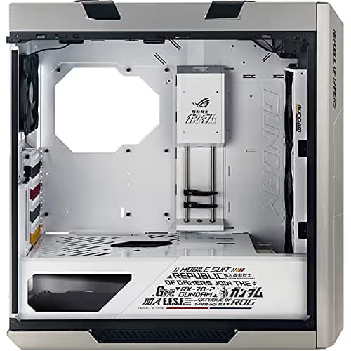 Asus ROG Strix Helios Gundam Edition ATX Full Tower Silver / Multicolor with Tempered Glass Side Panel and USB 3.2 Gen 2 Type-C / USB 3.2 Gen 1 Type-A image