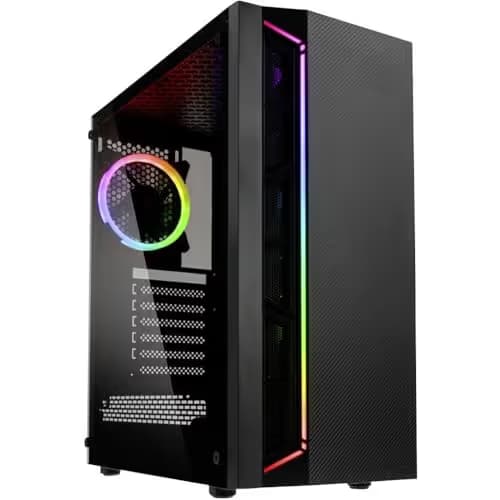 KOLINK Inspire K7 ARGB ATX Mid Tower Black Tempered Glass image