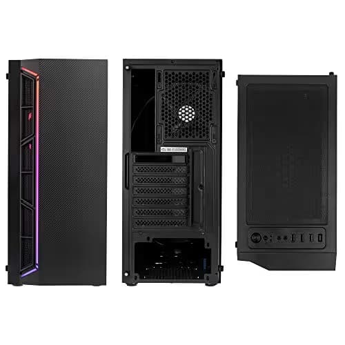 KOLINK Inspire K7 ARGB ATX Mid Tower Black Tempered Glass image