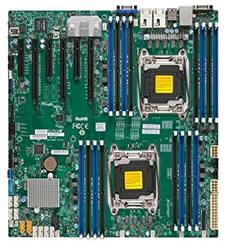 Supermicro Intel C612 MBD-X10DRI-O Dual-CPU LGA2011-3 Narrow DDR4 EATX image