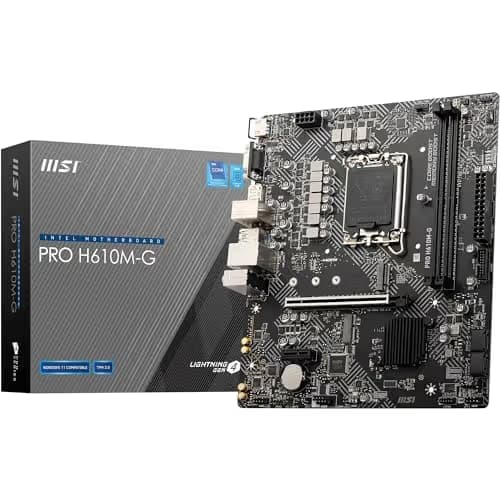 MSI H610 PRO H610M-G LGA1700 DDR5 Micro ATX main image