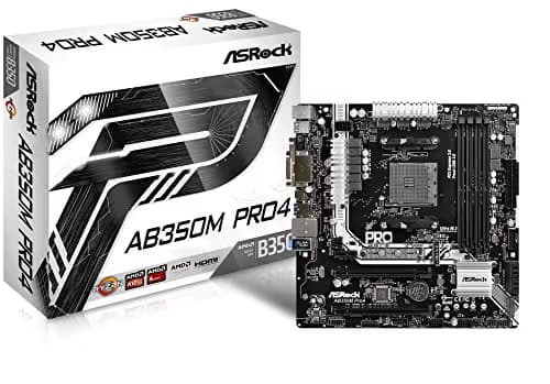 ASRock B350 AB350M Pro4 AM4 DDR4 Micro ATX main image