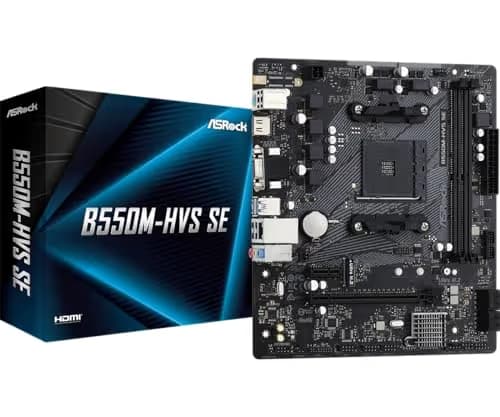 ASRock B550M HVS SE AM4 DDR4 Micro ATX image