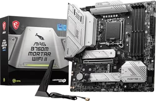 MSI B760 MAG B760M MORTAR WIFI II LGA1700 DDR5 Micro ATX image