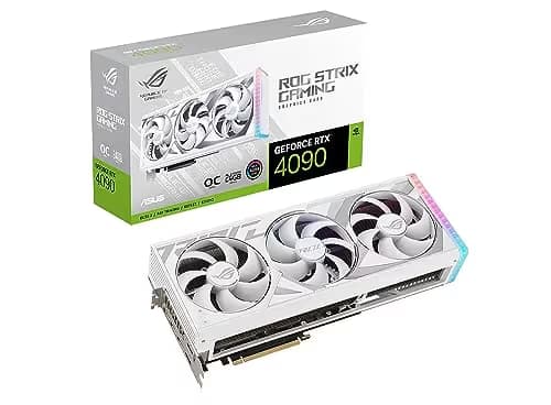 Asus ROG Strix GeForce RTX 4090 24GB GDDR6X White OC Edition image