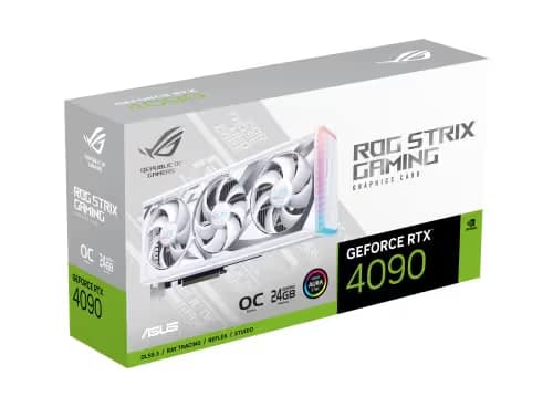 Asus ROG Strix GeForce RTX 4090 24GB GDDR6X White OC Edition image